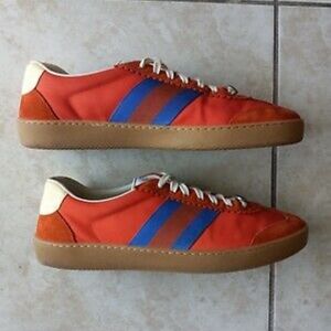 GUCCI MEN'S BUMBLE BEE SNEAKERS 521682 GG 10 Fits USA SZ 11